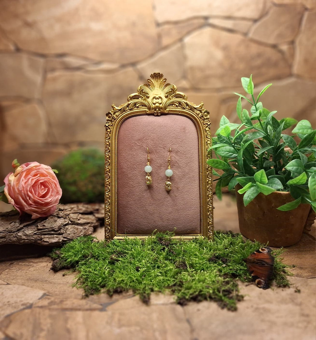 Ocean Whisper – Delicate turquoise earrings full of lightness and brilliance 🌊💫