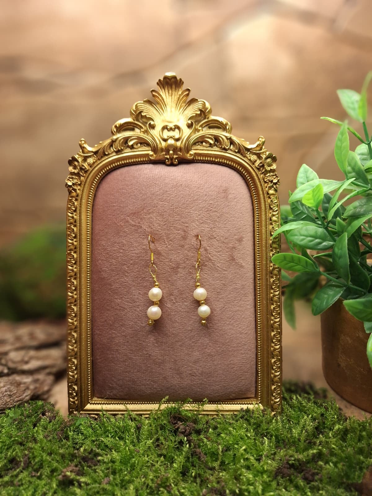 Pure Elegance Ohrringe – echte Süßwasserzuchtperlen | Julina’s Jewelry