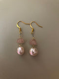 Perle d'Aurore – “Pearl of Dawn” earrings